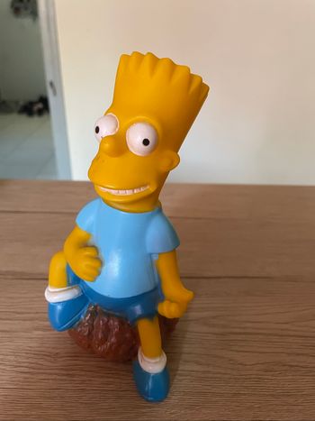Tirelire plastique bart simpsons