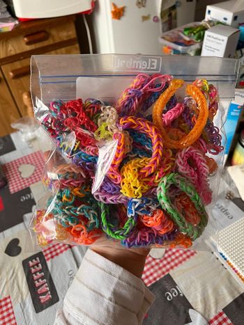 Lot de bracelets en élastique