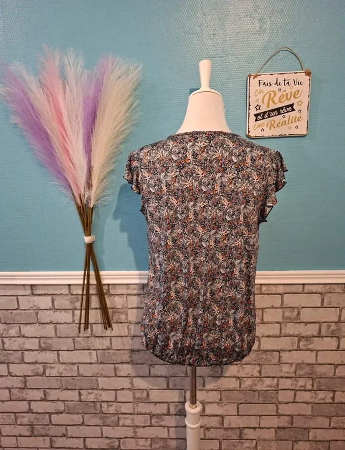 💄Magnifique blouse fleuri cache cache💄 - photo numéro 3