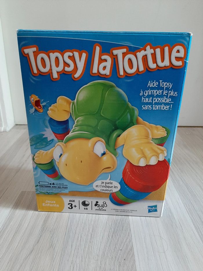 JEU DE SOCIÉTÉ : TOPSY LA TORTUE "HASBRO" - Age 3+ - n°25