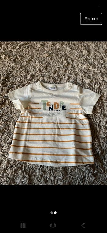 Lot de 2 t-shirts