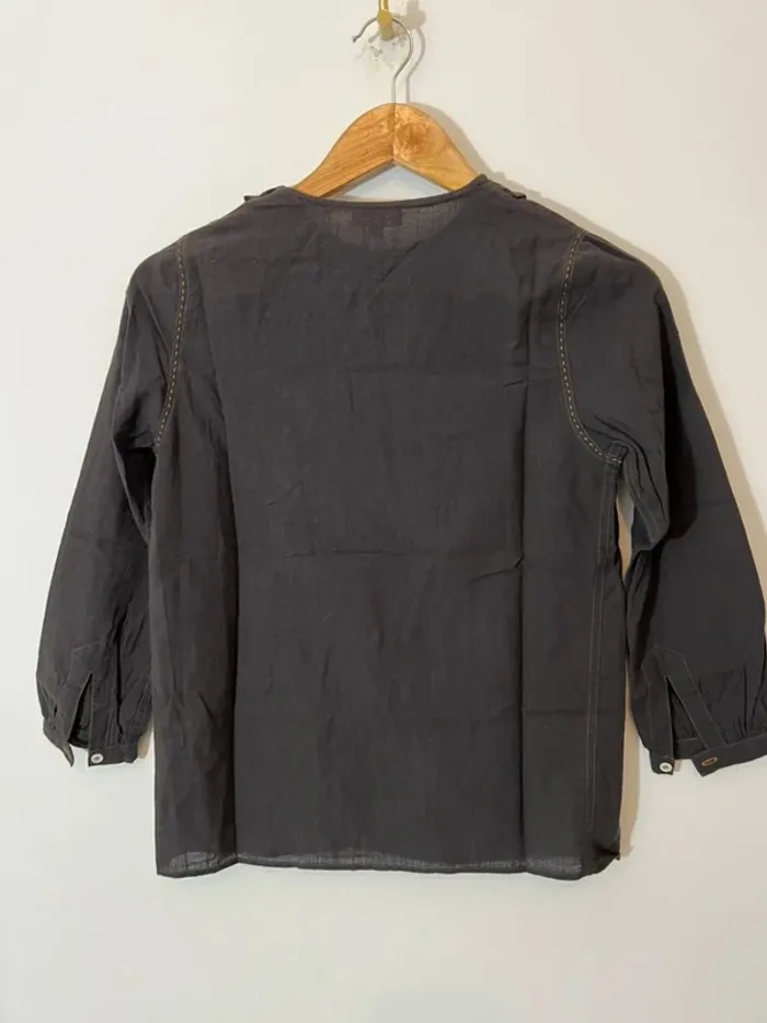 Blouse Sœur marron - photo numéro 2