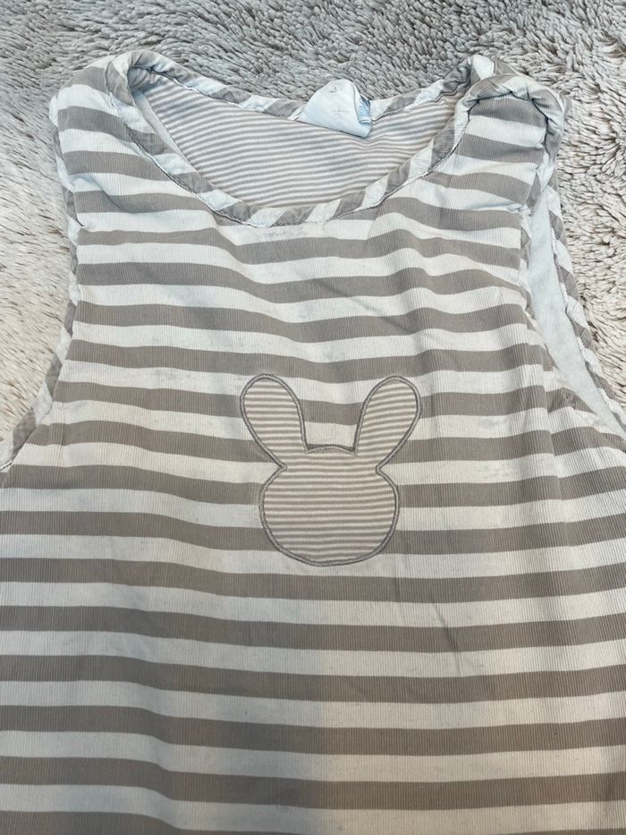 Gigoteuse grise à rayures - Cadet Rouselle - Taille 2 - photo numéro 3