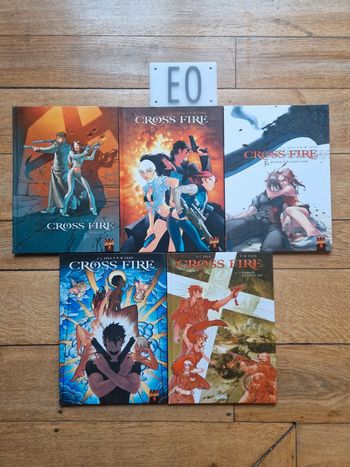 Lot de 5 bd cross fire 1 à 5,EO