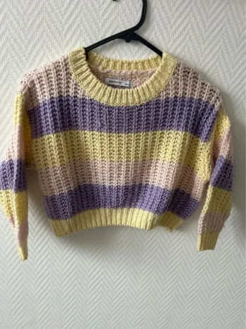 Pull à rayure