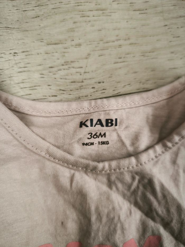 Tee shirt Kiabi 36 mois - photo numéro 3