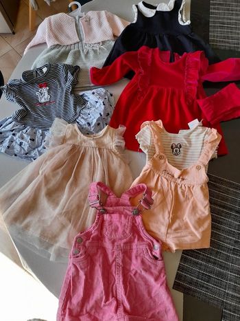Lot de 7 robes 3 mois