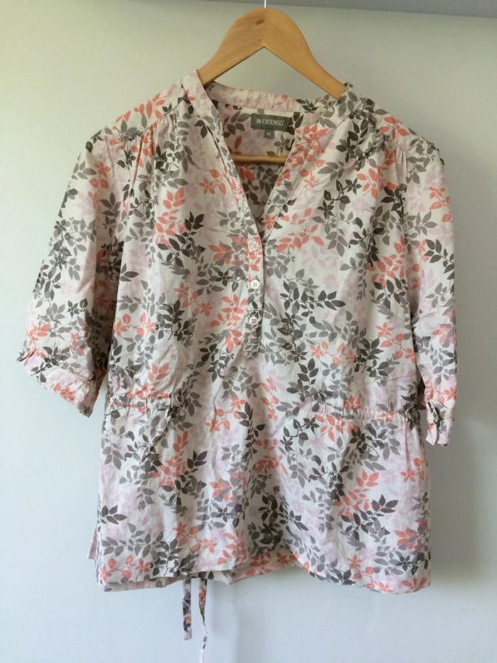• Blouse fleurie ~Taille 42 • - photo numéro 9
