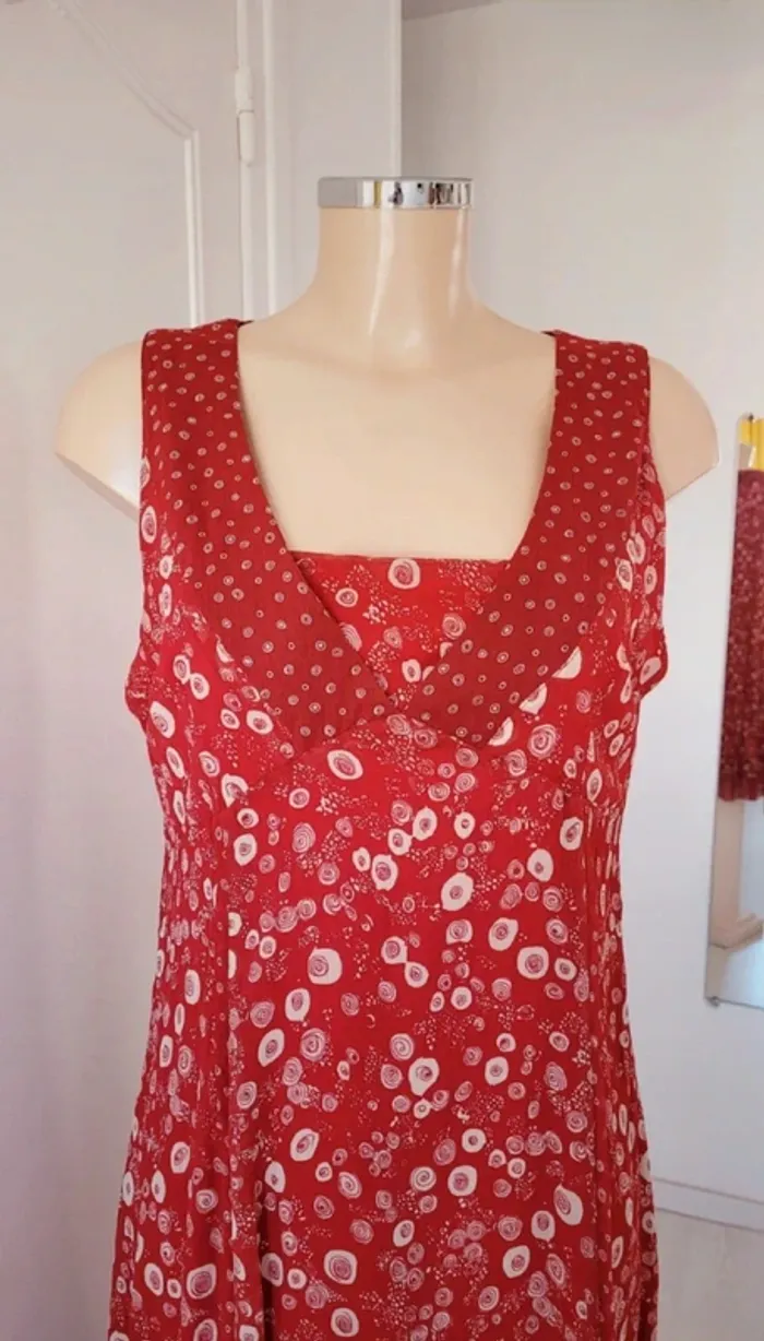 Robe d’été T46/48 comme neuve - photo numéro 2
