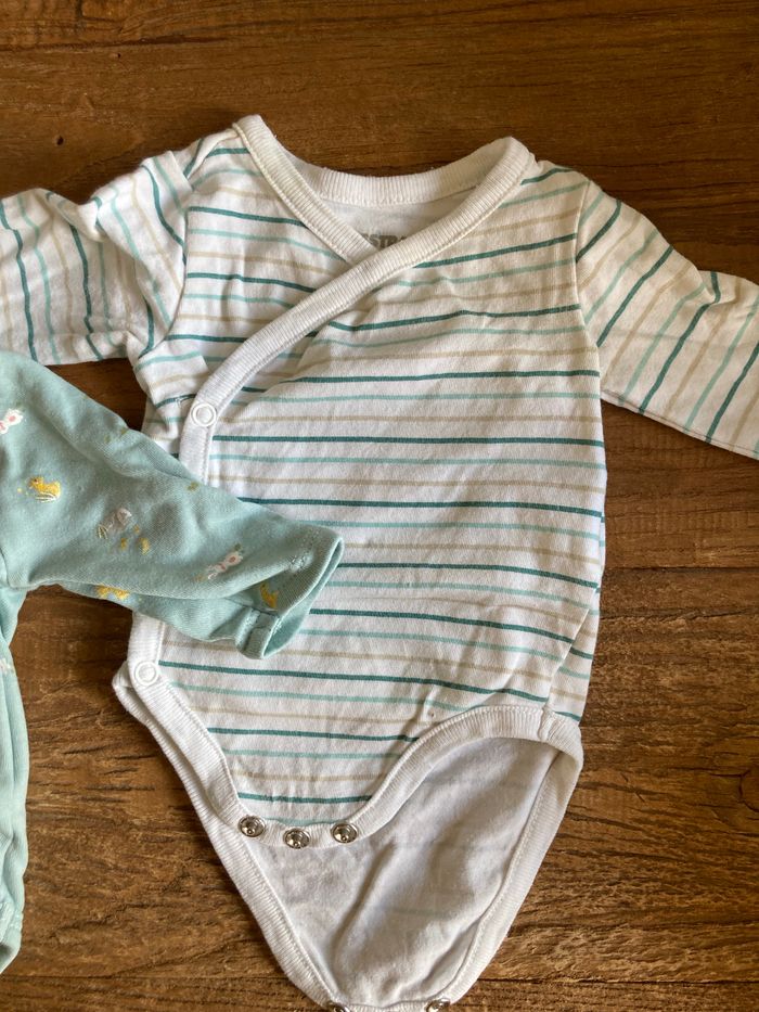 Lot bodies tons turquoise/vert - photo numéro 2