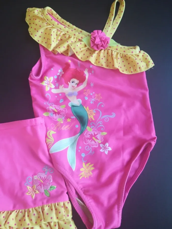 Maillot de bain Ariel avec jupe assortie en 18 mois - photo numéro 3