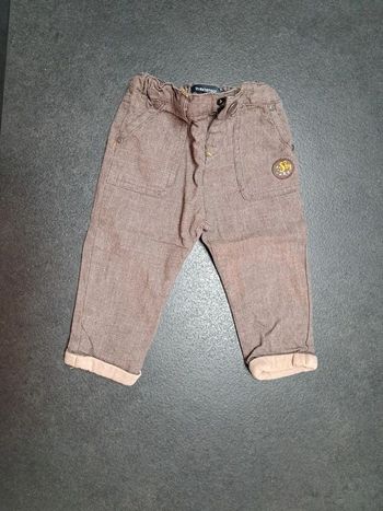 Pantalon toile