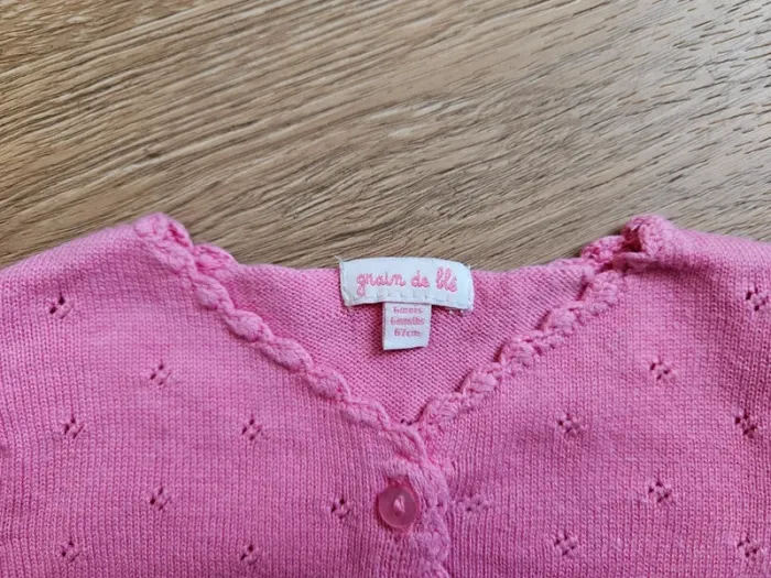 Gilet bébé fille - photo numéro 2