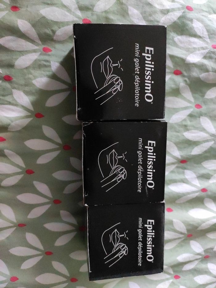Lot de 6 mini galet d'épilation
