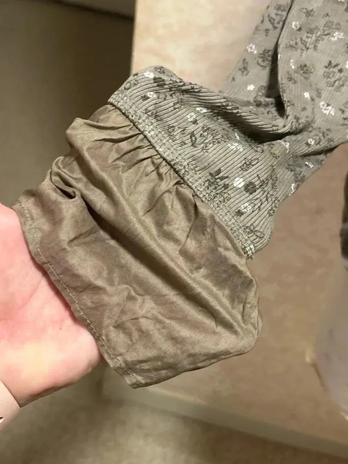 Blouse manche longue taille 5 marque terre de marins - photo numéro 3