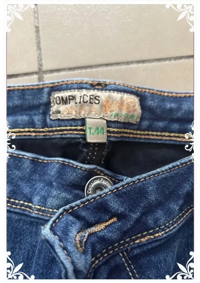 💙 Jean slim Complices - Taille 44 💙 - photo numéro 5