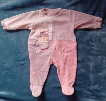 Pyjama rose et violet