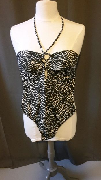 Maillot de bain une pièce tigré
