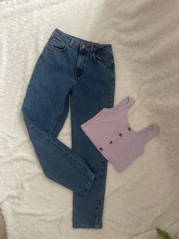 Jean taille haute t. XXS