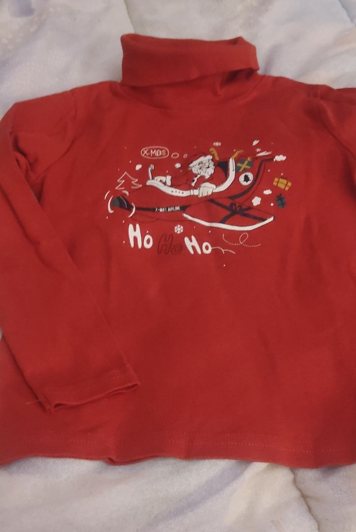 Sous pull de Noël kiabi