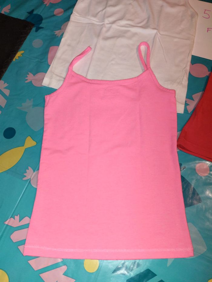 Lot de 3 débardeurs 5 ans fille - photo numéro 3