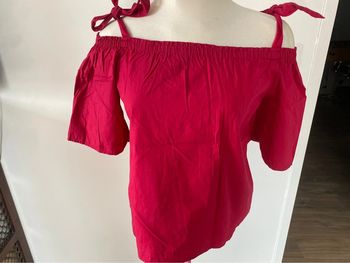 Top rose fuschia taille 36