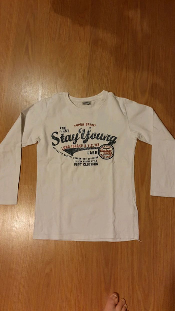 tee shirt tape a l oeil 12 ans garçon