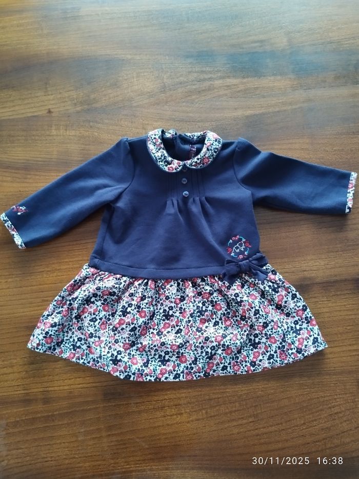 Robe manches longues col Claudine Sergent Major - photo numéro 2