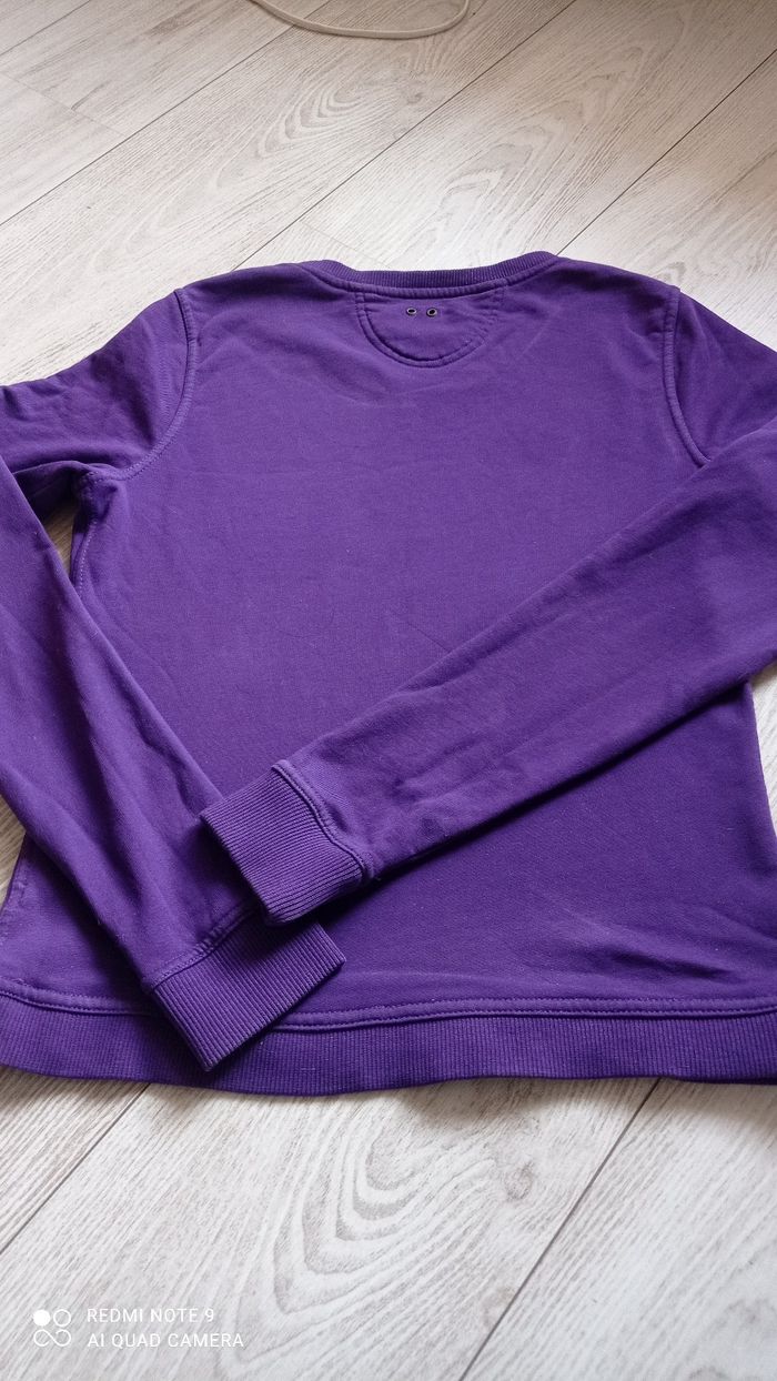 Sweat Converse violet taille S, très bon état - photo numéro 4