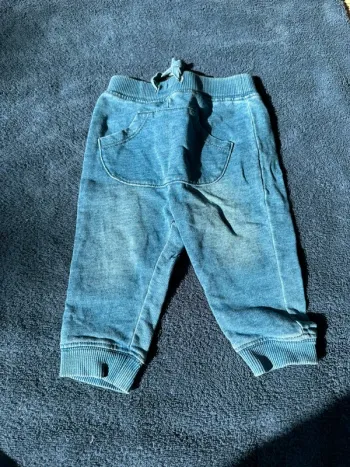 Pantalon léger effet jean