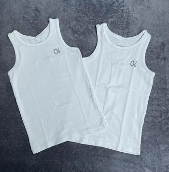 Maillots de corps 4 ans, orchestra (lot de 2)