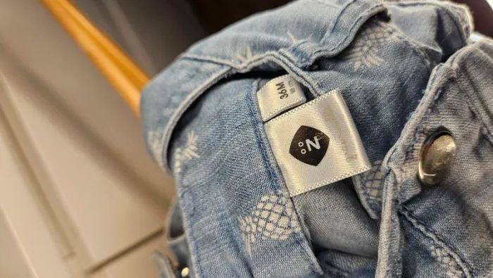 Robe Salopette jean fille 36 mois - photo numéro 4
