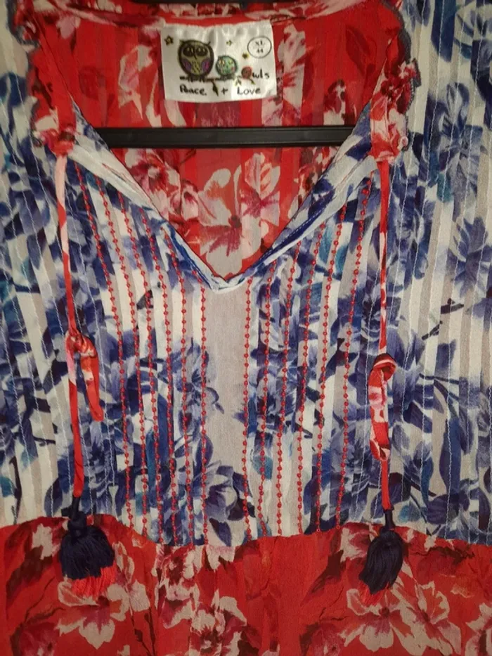 Blouse sans manche taille xl. Peace +love - photo numéro 2