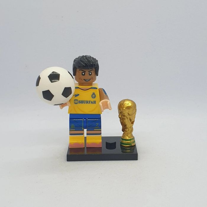 🎽 Figurine Footballeur Al-Nassr - Cristiano Ronaldo - (Style Lego) 🎽