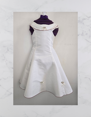 📌 Robe de cérémonie/demoiselle d'honneur Fillette Passanela