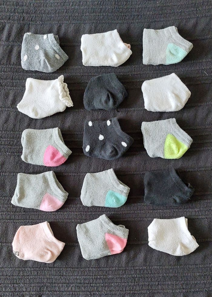 15 paires de socquettes taille 27-30 - photo numéro 4