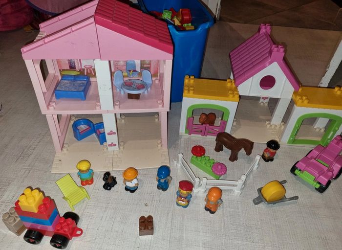 Lot maison ferme et cubes - photo numéro 2