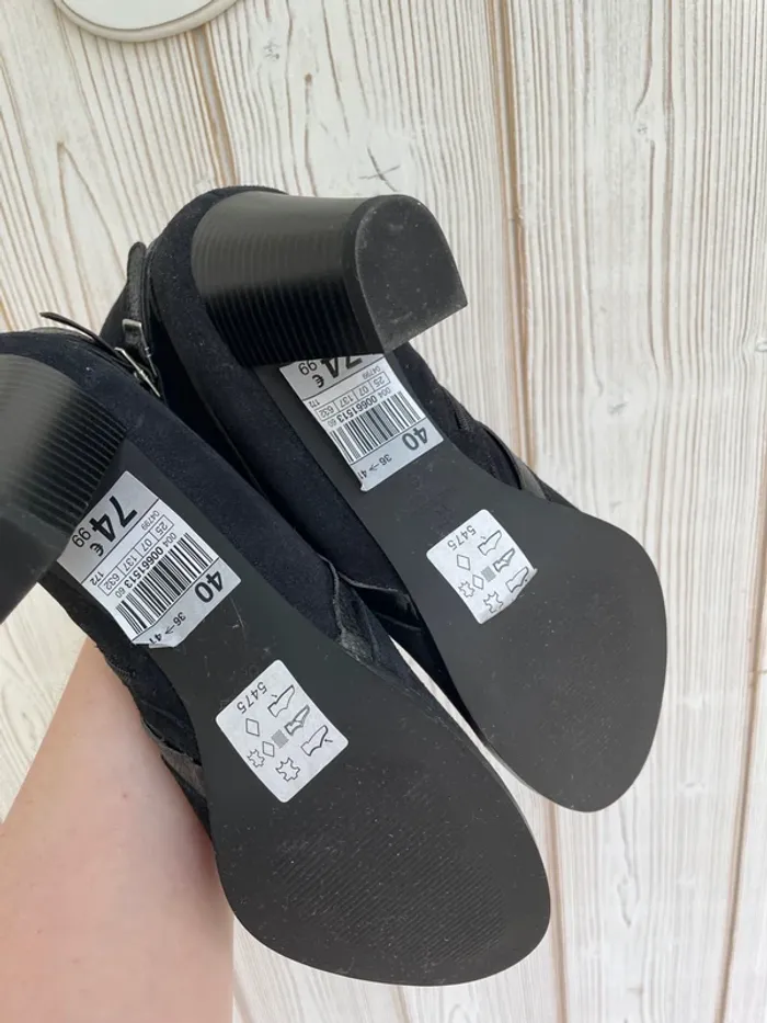 Chaussure bottine noire - photo numéro 6