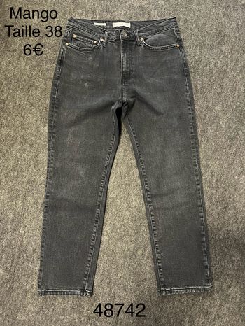 Jeans taille 38 Mango