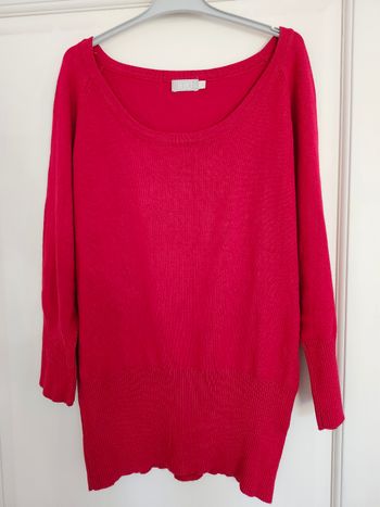 Pull rouge Jacqueline Riu taille L