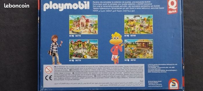 Petit puzzle Playmobil Schmidt - photo numéro 3