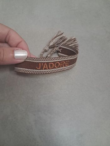 Bracelet en tissu