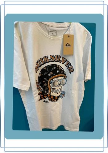 Beau t-shirt manches courtes 14 ans QuickSilver neuf