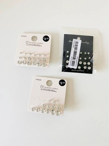 Lot boucles d’oreilles fantaisies neuves