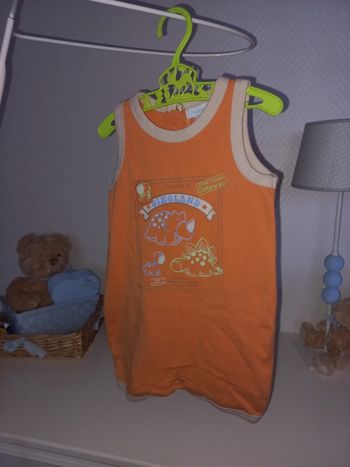 Barboteuse bébé garçon été en excellent état taille 6 mois