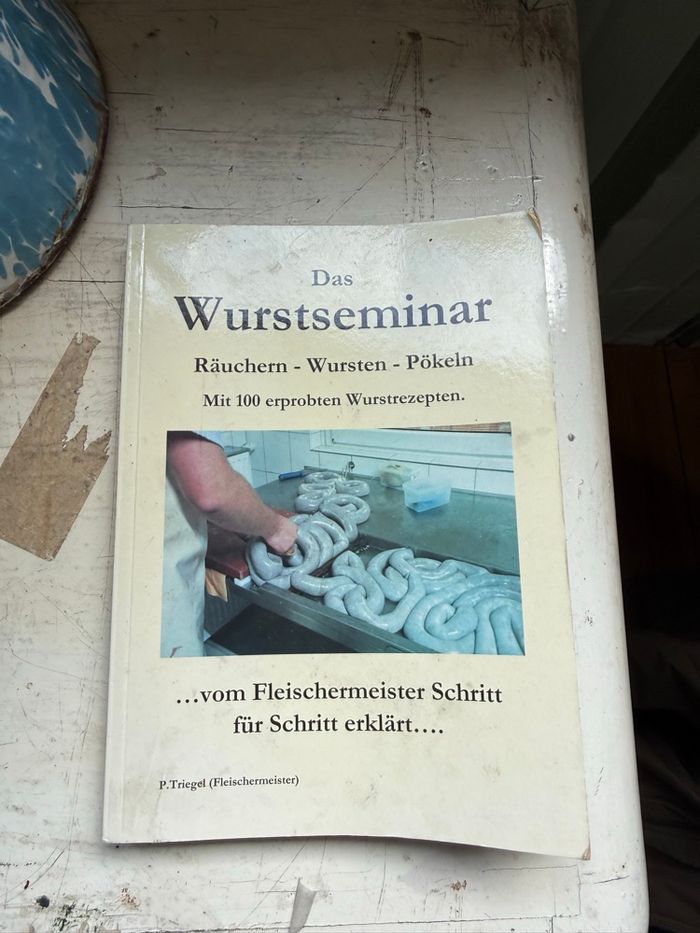 Manuel de saucisserie en allemand