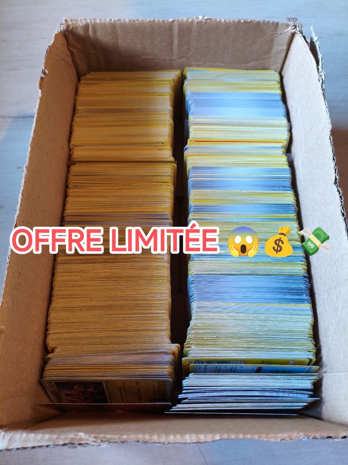 Lot de 100 cartes Pokémon VF en très bon état
