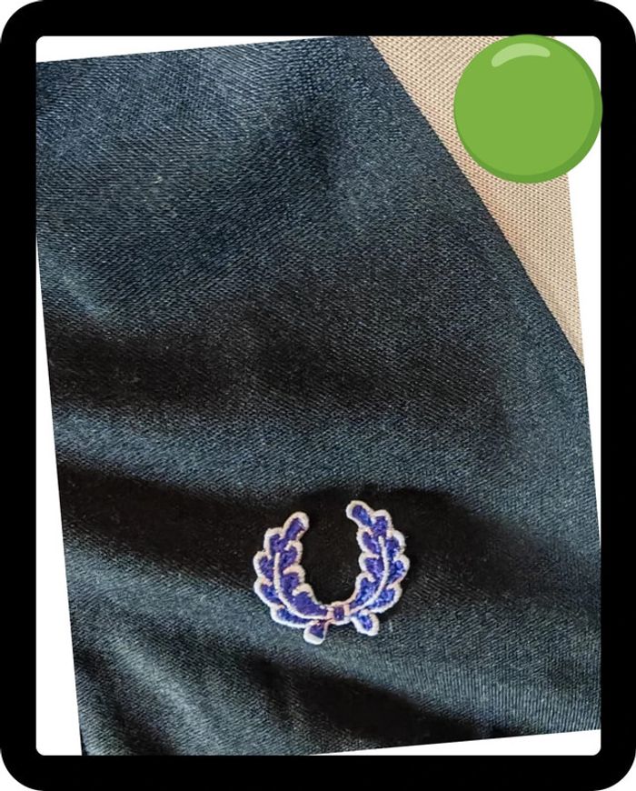 Veste de Survêtement Fred Perry Iconique - Noir / Beige / Violet - Taille XS - État Impeccable ! - photo numéro 2