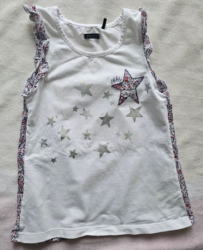 T shirt ikks x liberty of london 8 ans