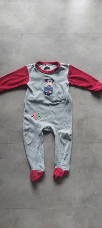 Pyjama velours 18 mois
